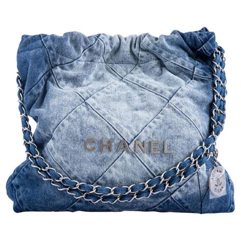 chanel c22 denim